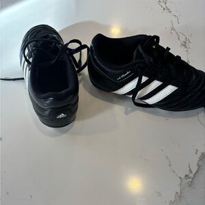 Adidas Black and White Sports Cleats size 13